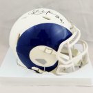 Eric Dickerson Autographed Signed Los Angeles Rams AMP Mini Helmet BECKETT