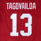 Tua Tagovalioa Autographed Signed Alabama Crimson Tide Jersey BECKETT