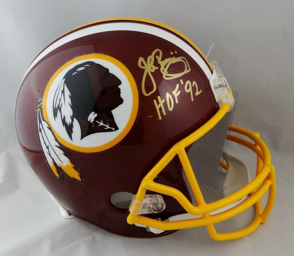 John Riggins Autographed Signed Washington Redskins Full Size Helmet JSA