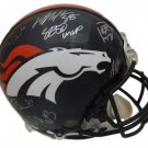 2016 Denver Broncos SB 50 Team (Manning, Miller +13) Autographed Signed Proline Helmet JSA