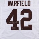 Paul Warfield Autographed Signed Cleveland Browns Jersey PW HOLO