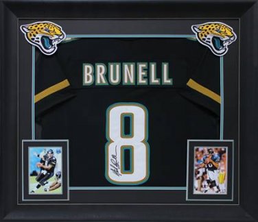 Mark Brunell Autographed Signed Framed Jacksonville Jaguars 