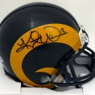 Kurt Warner Autographed Signed Rams Mini Helmet BECKETT Kurt Warner Autographed Signed Rams Mini Helmet BECKETT