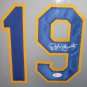 Robin Yount Autographed Signed Framed Milwaukee Brewers Jersey JSA