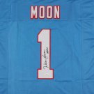 Warren Moon Signed Autographed Houston Oilers Jersey JSA