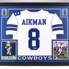 Troy Aikman Autographed Signed Framed Dallas Cowboys Jersey JSA