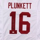 Jim Plunkett Signed Autographed Stanford Cardinal Jersey JSA