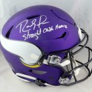 Randy Moss Autographed Signed Minnesota Vikings FS Speedflex Proline Helmet BECKETT