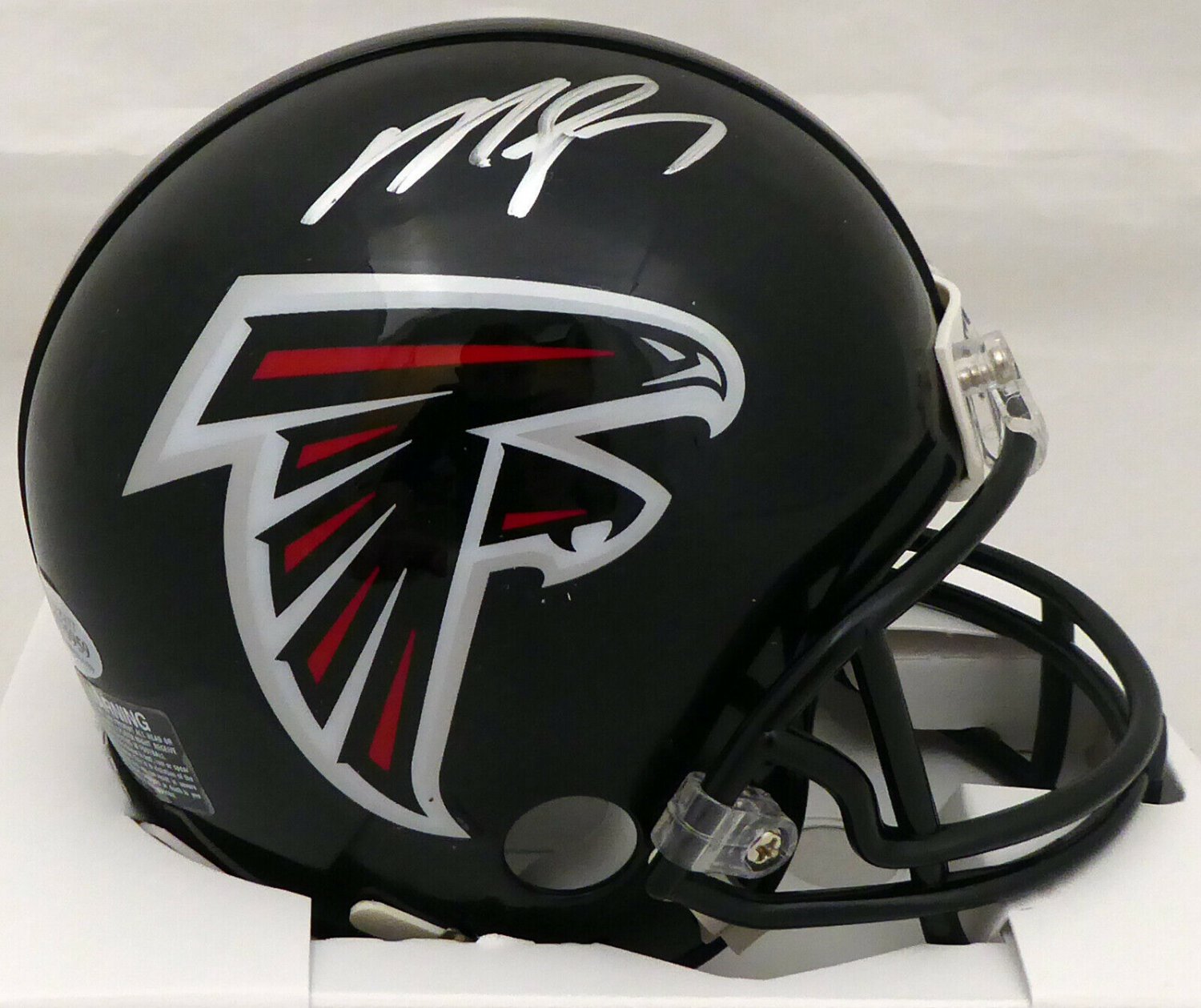 Michael Vick Autographed Signed Atlanta Falcons Mini Helmet SCHWARTZ