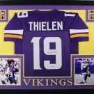 Adam Thielen Autographed Signed Framed Minnesota Vikings Jersey BECKETT