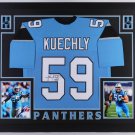 Luke Kuechly Autographed Signed Framed Carolina Panthers Jersey JSA
