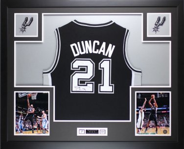 tim duncan signed jersey
