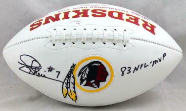 Joe Theismann Autographed Signed Washington Logo Football JSA
