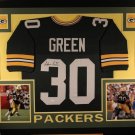 Ahman Green Autographed Signed Framed Green Bay Packers Jersey BECKETT