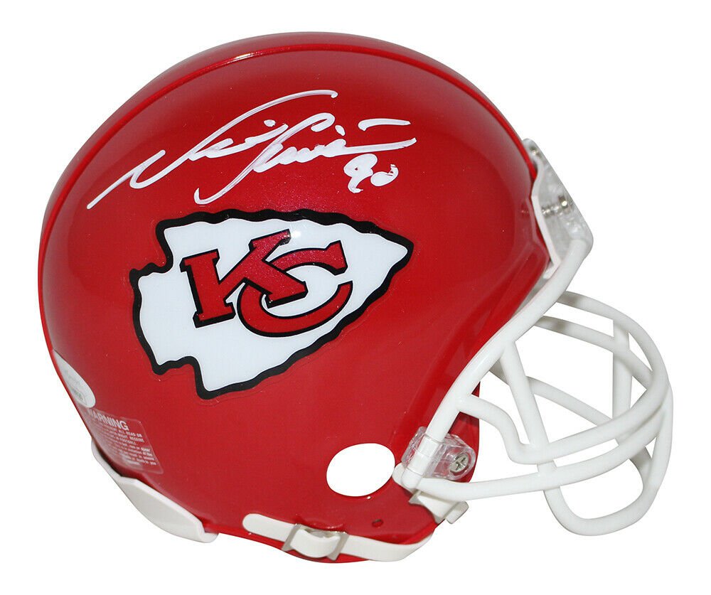 Neil Smith Signed Autographed Kansas City Chiefs Mini Helmet JSA