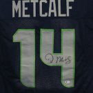 DK Metcalf Signed Autographed Seattle Seahawks Jersey BECKETT