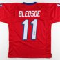 Drew Bledsoe Autographed Signed New England Patriots Jersey JSA