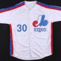 Tim Raines Autographed Signed Framed Montreal Expos Jersey JSA