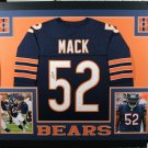 Khalil Mack Signed Autographed Chicago Bears Framed Jersey BECKETT
