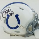 Dallas Clark Autographed Signed Indianapolis Colts Mini Helmet JSA