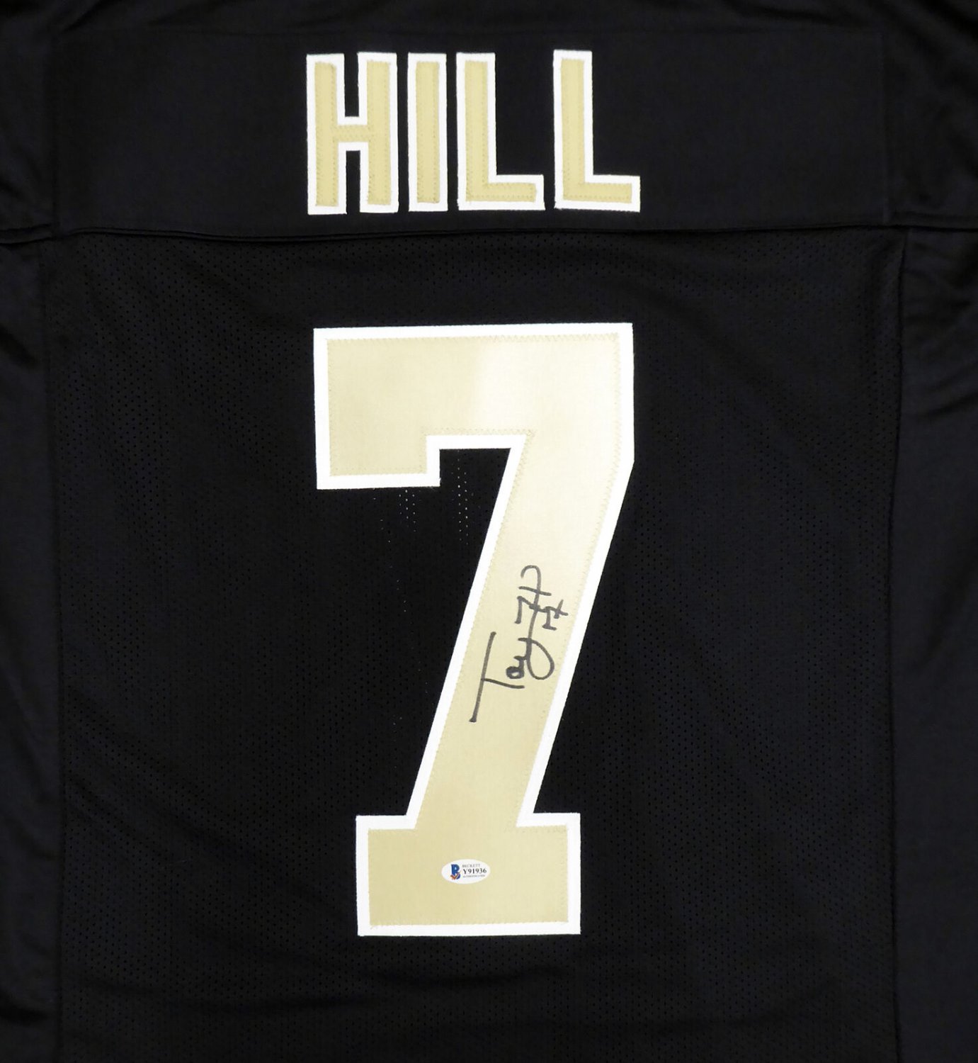 Taysom Hill Autographed Signed New Orleans Saints Jersey BECKETT