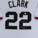 Jack Clark Autographed Signed San Francisco Giants Jersey BECKETT
