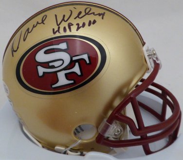 Dave Wilcox Autographed Signed San Francisco 49ers Mini Helmet BECKETT