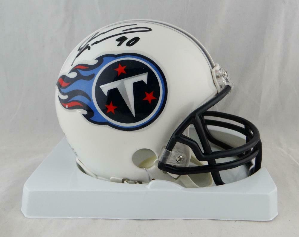 Jevon Kearse Signed Autographed Tennessee Titans Mini Helmet BECKETT