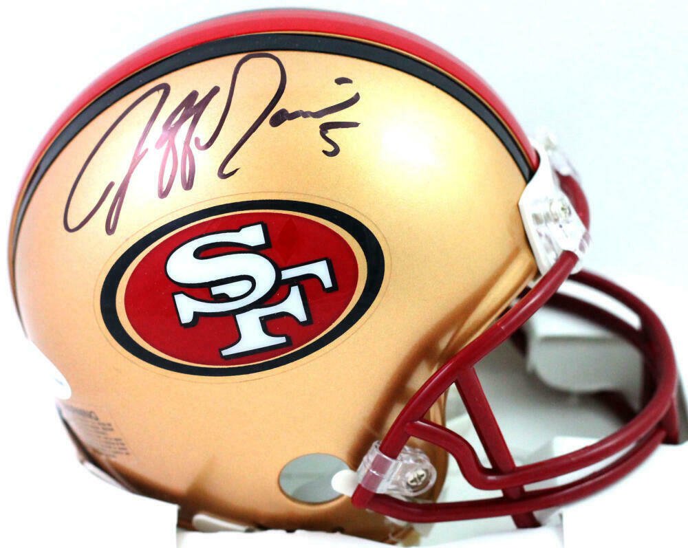 Jeff Garcia Signed Autographed San Fransisco 49ers Mini Helmet BECKETT