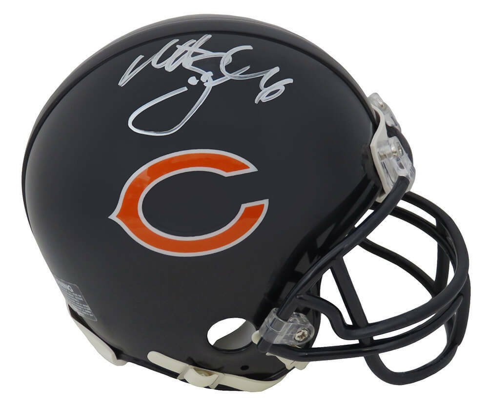 Matt Suhey Signed Autographed Chicago Bears Mini Helmet SCHWARTZ