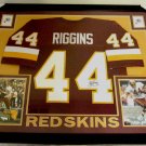 John Riggins Autographed Signed Framed Washington Redskins Jersey BECKETT