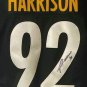 James Harrison Autographed Signed Framed Pittsburgh Steelers Jersey JSA
