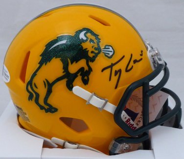 Trey Lance Autographed Signed North Dakota State Bison Mini Helmet BECKETT