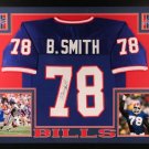 Bruce Smith Autographed Signed Framed Buffalo Bills Jersey JSA
