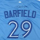 Jesse Barfield Signed Autographed Toronto Blue Jays Jersey JSA