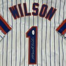 Mookie Wilson Autographed Signed New York Mets Jersey JSA