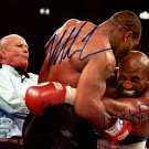 Mike Tyson & Evander Holyfield Autographed Signed 16x20 Photo BECKETT