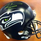 Russell Wilson Signed Autographed Seattle Seahawks Full Size Helmet RW COA
