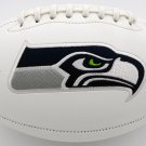 Shaun Alexander Signed Autographed Seattle Seahawks Logo Football BECKETT