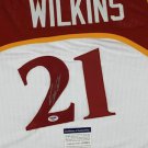 Dominique Wilkins Autographed Signed Atlanta Hawks Jersey PSA