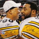 Jerome Bettis & Hines Ward Autographed Signed Pittsburgh Steelers 16x20 Photo BECKETT