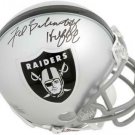 Fred Biletnikoff Signed Autographed Oakland Raiders Mini Helmet FANATICS
