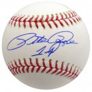 Pete Rose Cincinnati Reds Autographed Signed MLB Baseball BECKETT