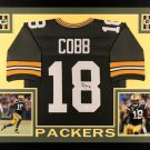Randall Cobb Autographed Signed Framed Green Bay Packers Jersey JSA Randall Cobb Autographed Signed Framed Green Bay Packers Jersey JSA