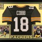 Randall Cobb Autographed Signed Framed Green Bay Packers Jersey JSA