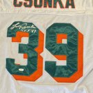 Larry Csonka Autographed Signed Miami Dolphins Jersey JSA