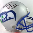 Steve Largent Autographed Signed Seattle Seahawks FS Proline Helmet BECKETT