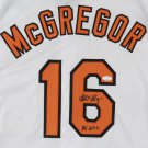 Scott McGregor Signed Autographed Baltimore Orioles Jersey JSA
