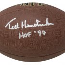 Ted Hendricks Oakland Raiders Autographed Signed NFL Football SCHWARTZ