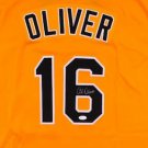 Al Oliver Signed Autographed 8x10 Pittsburgh Pirates Jersey JSA